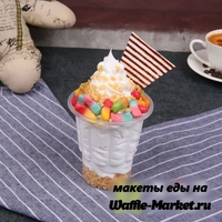 Макет Мороженое в стаканчике №3